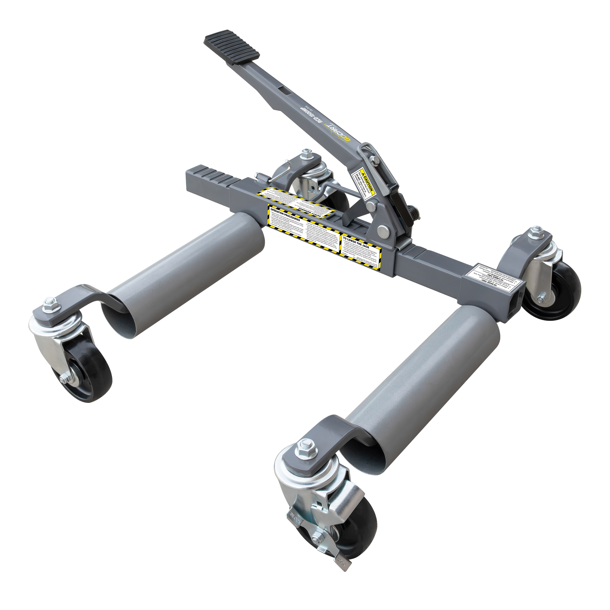 Ranger Car Dollies — 1500-Lb. Capacity, 11in. Tire Width, 34in. Tire Diameter, Sold as Pair, Model# RCD-1500MP